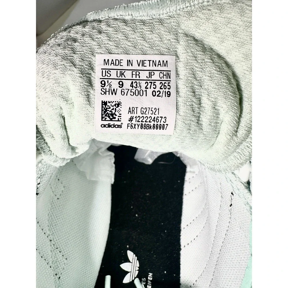 G27521‎ Adidas Marathon Tech Mint Men Size 9.5 Sneakers